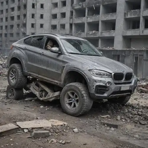 BMW X6 - Uncompromising Safety: The BMW X6's Robust Structure and Crumple Zones